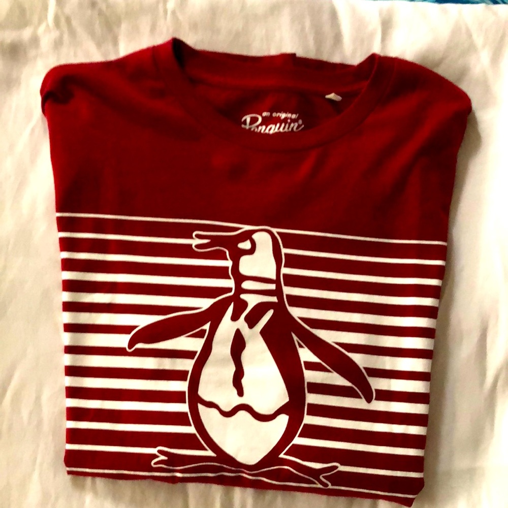 Mens xl nwot burgundy in color shirt sleeve t-shirt